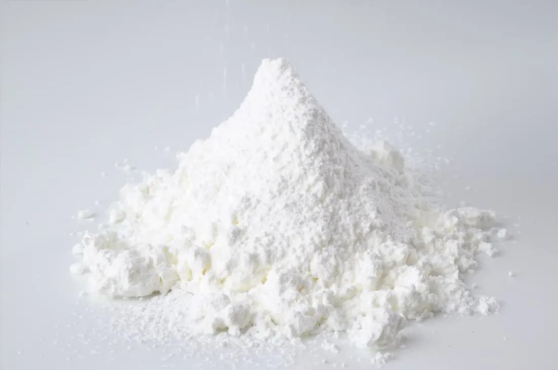 white cement powder