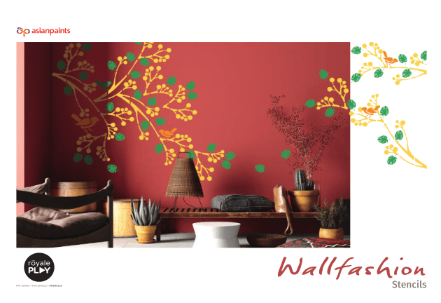 Royal Play Wall Fashion Stencils